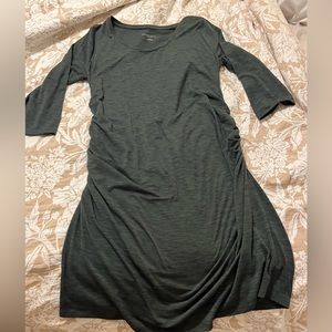 Liz Lange Maternity- Long sleeve t-shirt maternity dress.